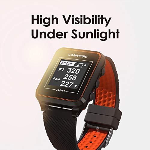 CANMORE Preceding TW353 Golf GPS Watch, Orange