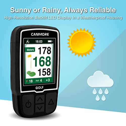 CANMORE HG200 Handheld GPS for Hiking (Turquoise)