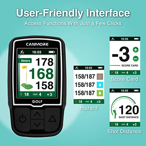 CANMORE HG200 Handheld GPS for Hiking (Turquoise)