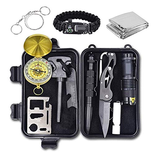 Alritz 12-in-1 Survival Gear for Hiking