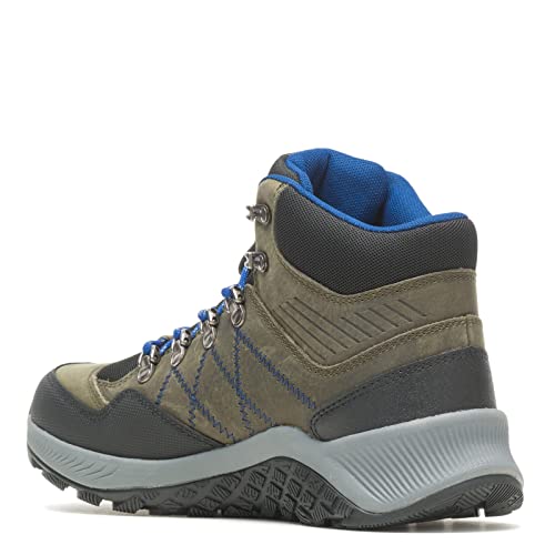 Wolverine Waterproof Hiking Boot, Charcoal Gray, Size 9