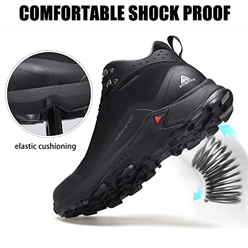 HUMTTO Waterproof Hiking Boots - Lightweight & Breathable (Men's)