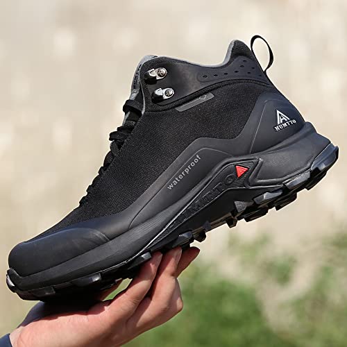HUMTTO Waterproof Hiking Boots - Lightweight & Breathable (Men's)