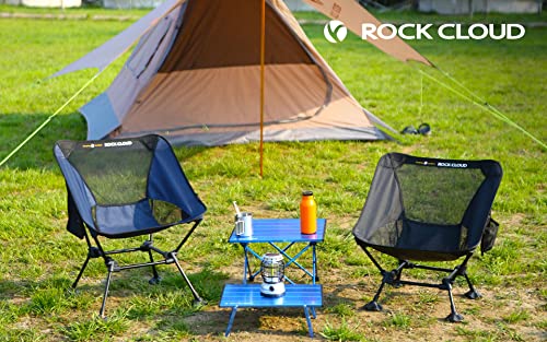 ROCK CLOUD 2-Pack Portable Camping Chair, Lightweight Hiking