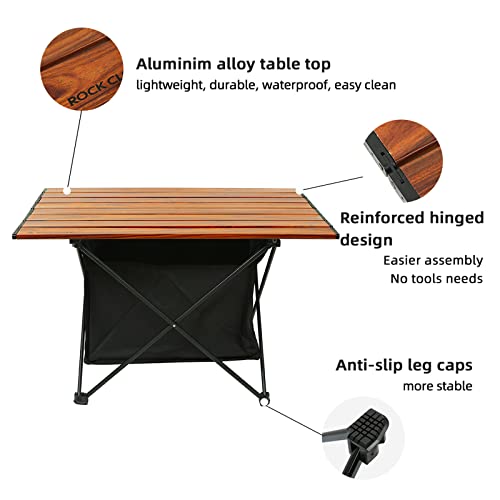 Portable Aluminum Hiking Table with Storage Bag