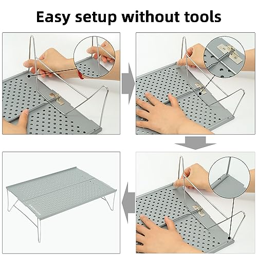 Compact Camping Table for Hiking and Picnics