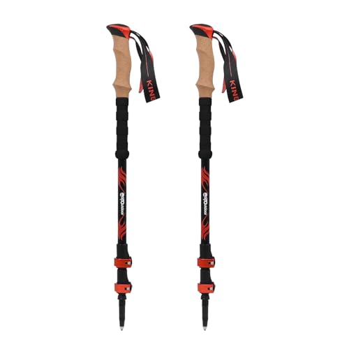 Carbon Fiber Hiking Poles with Cork Handle