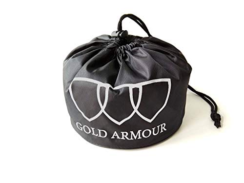 17 Piece Camping Cookware Set - Lightweight, Durable, Blue