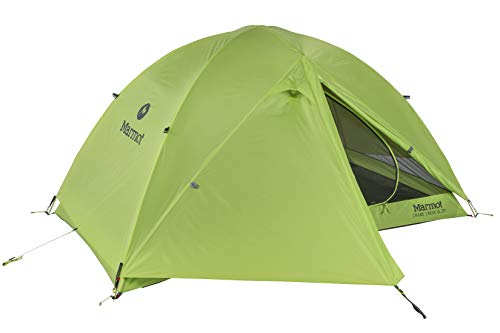Marmot Ultralight 2-Person Hiking Tent, Macaw Green/Crocodile
