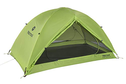 Marmot Ultralight 2-Person Hiking Tent, Macaw Green/Crocodile