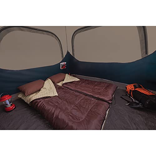 6 Person Cabin Tent with Instant Setup for Hiking