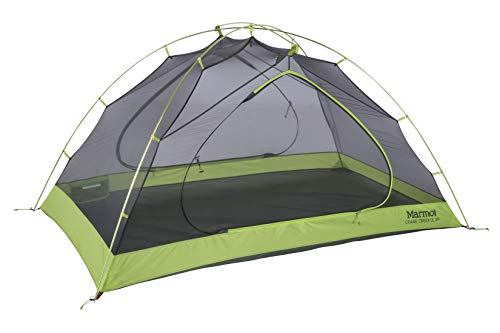 Marmot Ultralight 2-Person Hiking Tent, Macaw Green/Crocodile