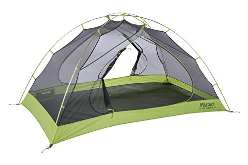 Marmot Ultralight 2-Person Hiking Tent, Macaw Green/Crocodile