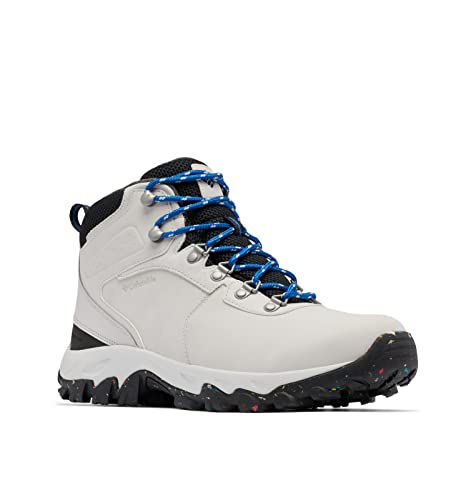 Columbia Men's Waterproof Hiking Boot, Silver Grey/Bright Indigo