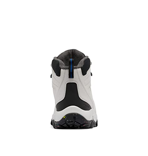 Columbia Men's Waterproof Hiking Boot, Silver Grey/Bright Indigo