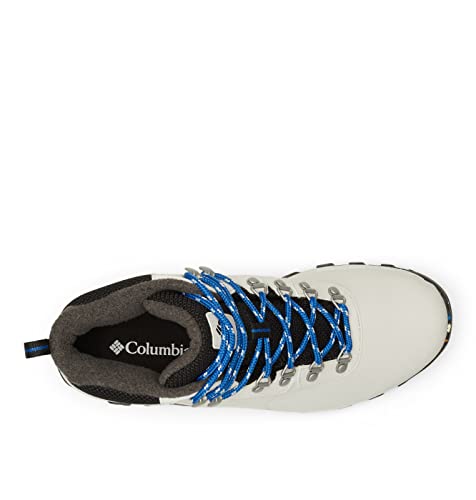 Columbia Men's Waterproof Hiking Boot, Silver Grey/Bright Indigo