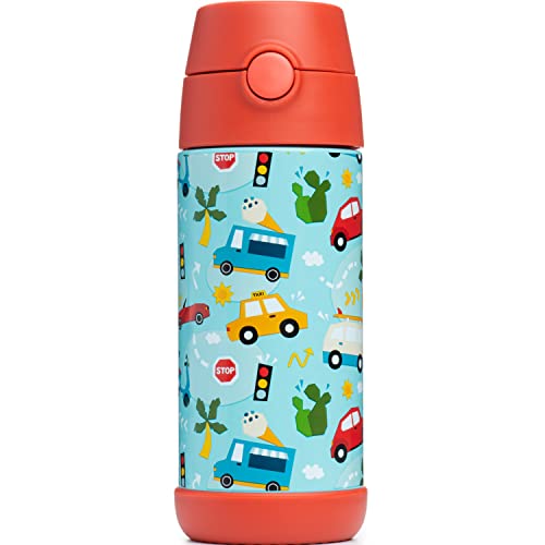 Snug Kids Insulated Water Bottle - Stainless Steel, 12oz