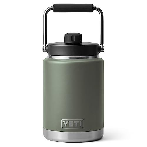 YETI Rambler Half Gallon Jug: Camp Green