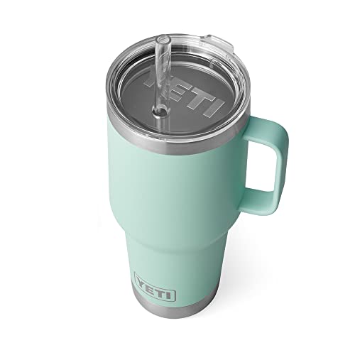 YETI 35 oz Stainless Steel Seafoam Straw Mug