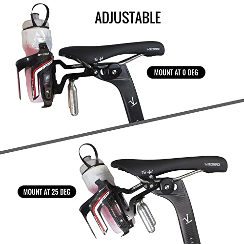 Dual Water Bottle Holder for Triathlon Bike Accessories