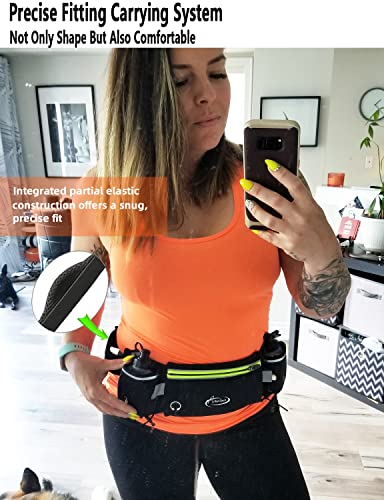 AiRunTech Hydration Running Belt with 2 Bottles