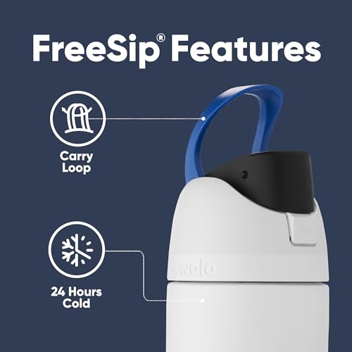 Star Wars FreeSip Stainless Steel Water Bottle, 24 Oz