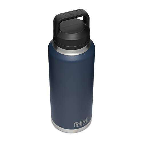 YETI 46 oz Stainless Steel Water Bottle with Chug Cap, Navy