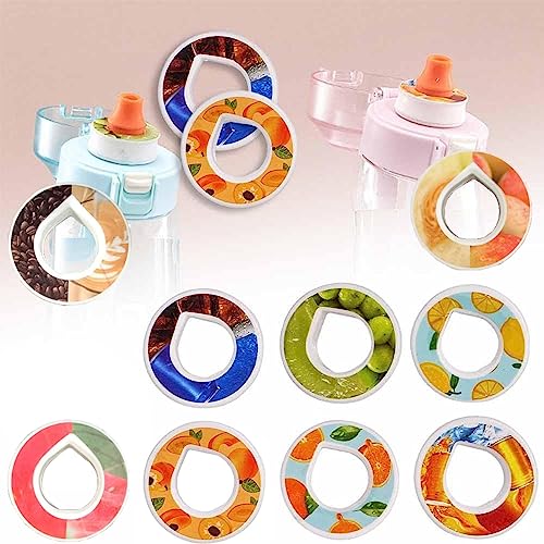 Flavorful Water Bottles with 9 Fruit Pods