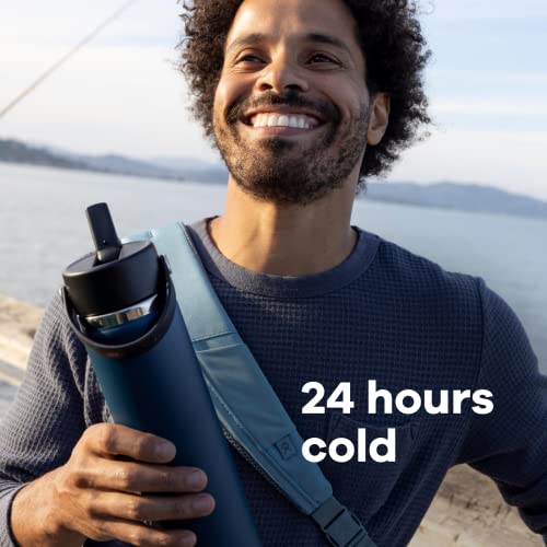 32oz Hydro Flask Wide Flex Straw Cap - Lupine