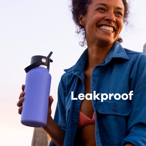 32oz Hydro Flask Wide Flex Straw Cap - Lupine