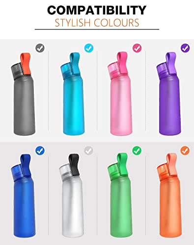 Neoprene Water Bottle Cover with Adjustable Strap (Black)