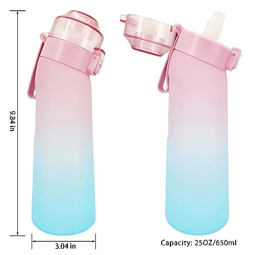 Napolju Air Water Bottle 2 Pack - 650ml Sports Bottle