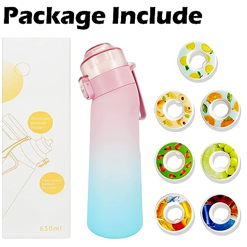 Napolju Air Water Bottle 2 Pack - 650ml Sports Bottle