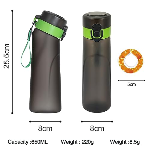 Air Water Up Bottle, 750ML Scented Sports Water Bottle