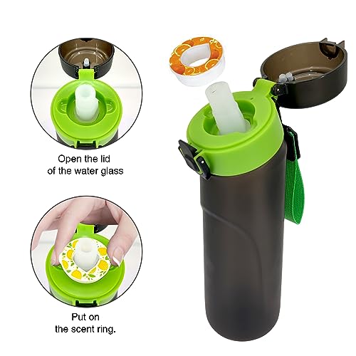 Air Water Up Bottle, 750ML Scented Sports Water Bottle