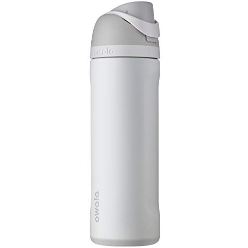 Insulated Stainless Steel Water Bottle with Straw - 24oz