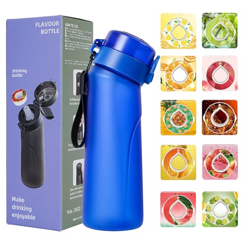 Yokacor Sports Air Water Bottle with 10 Flavor Pods