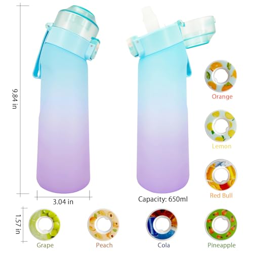 Napolju Air Water Bottle with 7 Flavour Pods