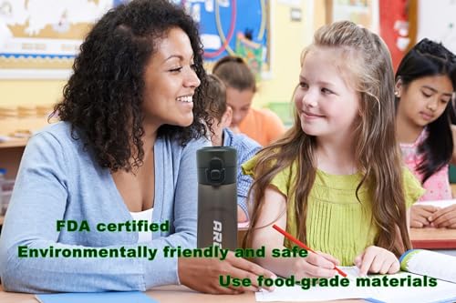 ARGFEO Air Infused Water Bottle 25 oz/750ml (Black)