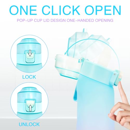 Napolju Air Water Bottle with 7 Flavour Pods