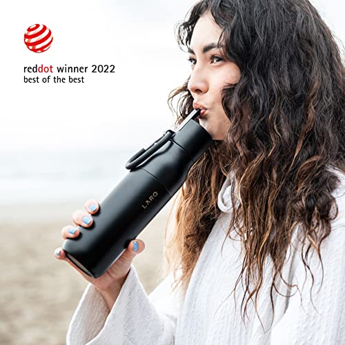 Obsidian Black LARQ Bottle - Filtered Stainless Steel