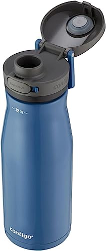 Contigo Jackson Chill Steel Water Bottle - 32oz Blue