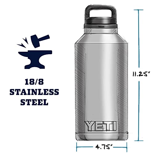YETI 64oz Bottle, Vacuum Insulated, Stainless Steel, Alpine Yellow