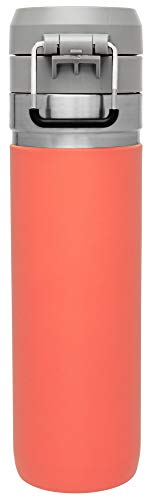 Stanley Flip GO Water Bottle, Guava, 24OZ