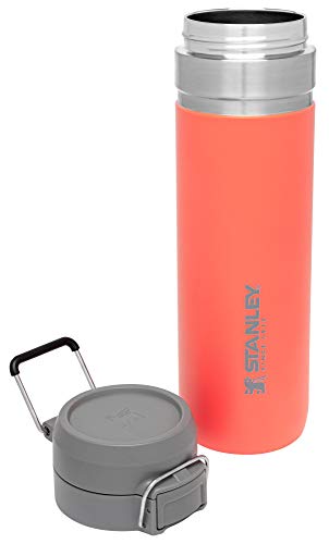 Stanley Flip GO Water Bottle, Guava, 24OZ