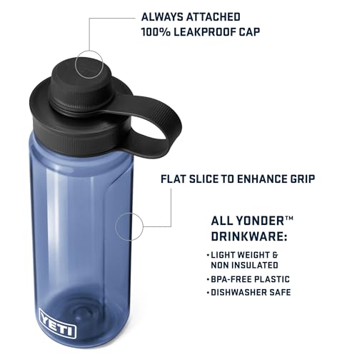 YETI Yonder 750 ml/25 oz Water Bottle, Charcoal