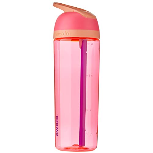 25 Oz Hyper Flamingo BPA-Free Clear Water Bottle