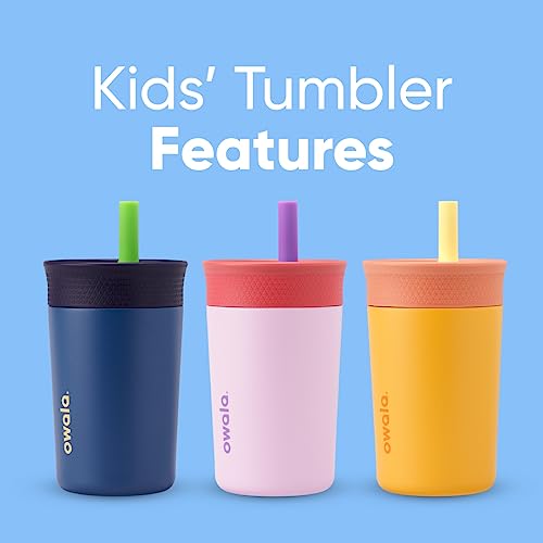 Owala Kids Stainless Steel Tumbler with Straw