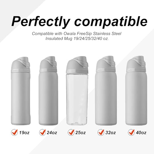4pcs Compatible Owala FreeSip Water Bottle Stoppers