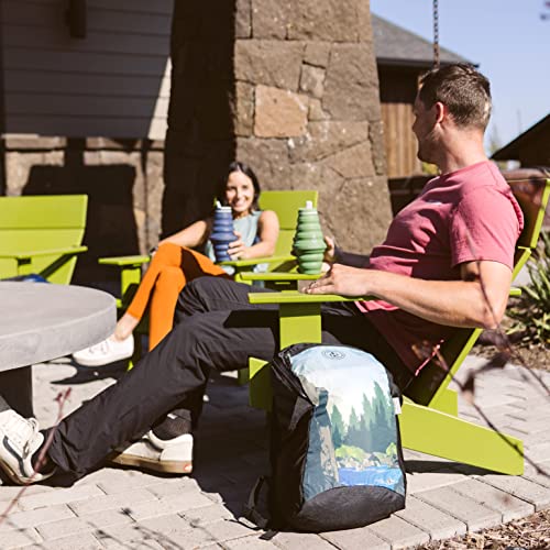 25oz HYDAWAY Collapsible Water Bottle - Flip Top Lid